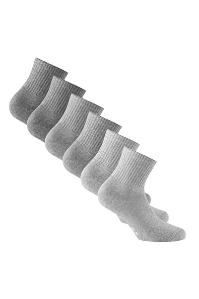 Rohner Basic Unisex Quarter Socken, 3er Pack - Sport Quarter, Baumwollmischun...
