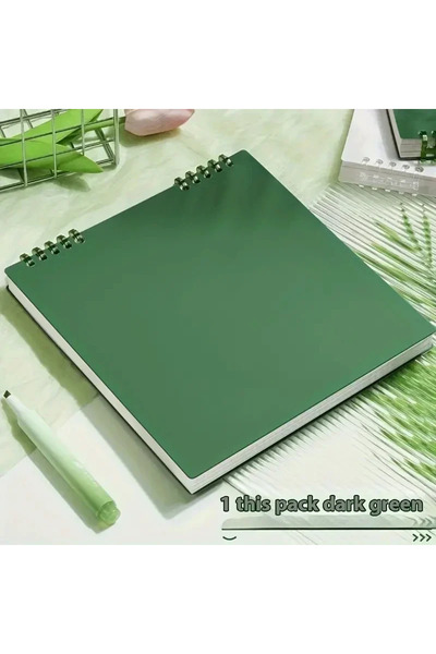 Choice green B5 Notebook, Diary, Flip Notebook, Diary, Stationery, Sketching,...