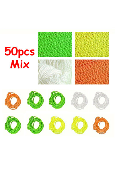 Choice 50 قطعة عشوائية، من 10 إلى 50 قطعة، خيط يويو احترافي بطول 105 سم مزود ...