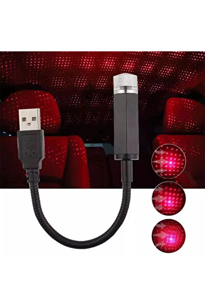 Choice ضوء أحمر، قطعة واحدة، جهاز عرض ليلي صغير للسيارة بتقنية LED على شكل نج...