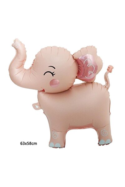 Choice Other elephant pink Matte Cake Foil Balloon Cloud Guitar Star Rabbit E...