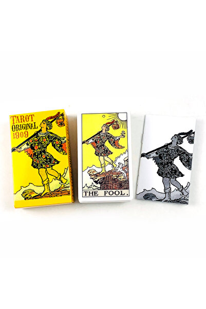 Choice Yellow Tarot Cards 78 Tarot Deck With Paper lnstruction Manual，Classic...