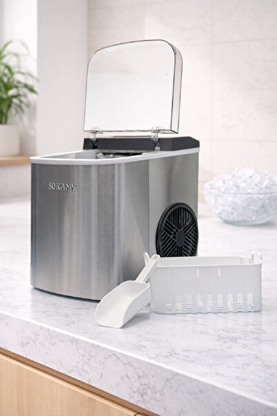 SOKANY Hızlı Buz Üreten Bullet Buz Makinesi SK-03047