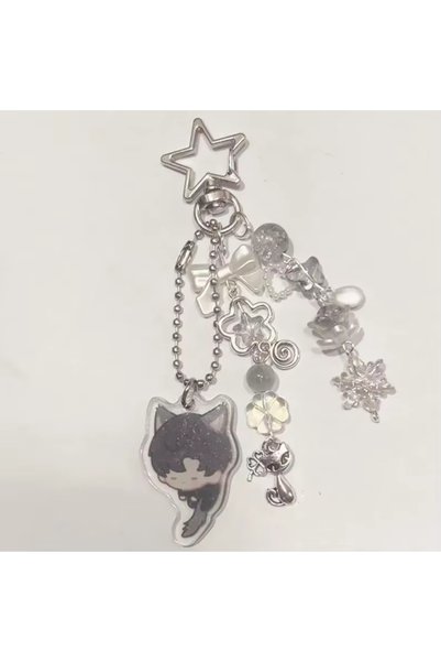 Choice set Game Love and Deepspace Cartoon Keychain Coquettish Fairytale Lily...