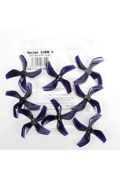 Choice 2020، 4 أزواج، أسود، 4 أزواج، 8 قطع، مروحة GEMFAN D51 2020، 2×2×4، 2 ب...