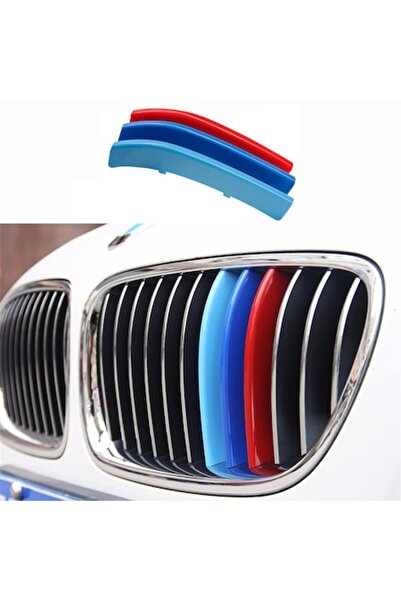 BMW Set ornamente emblemă grilă MPower pentru Seria 5 (F10, F11) 2011-2013