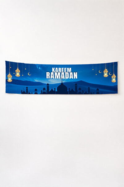 Charmbi Welcome to the City of Ramadan Wall Covering 30X100 Special Wall Cove...