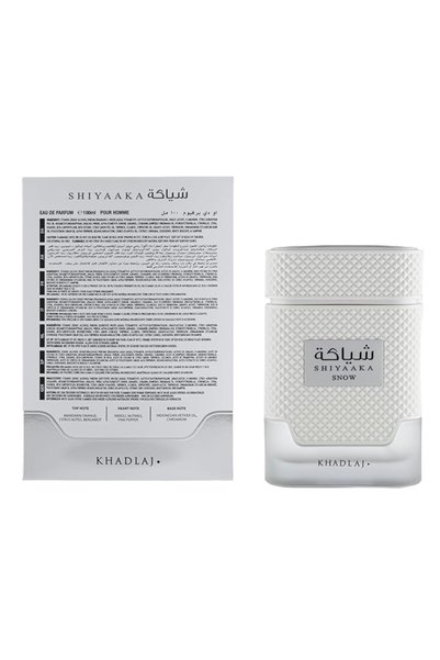 Khadlaj Shiyaaka Snow Eau De Parfum for Men, 100ml
