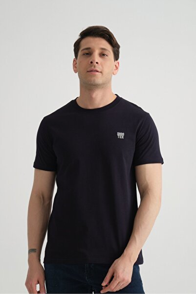 Shooter Sportswear Flexible Cotton Standard Fit Men's T-Shirt with Minimal Logo