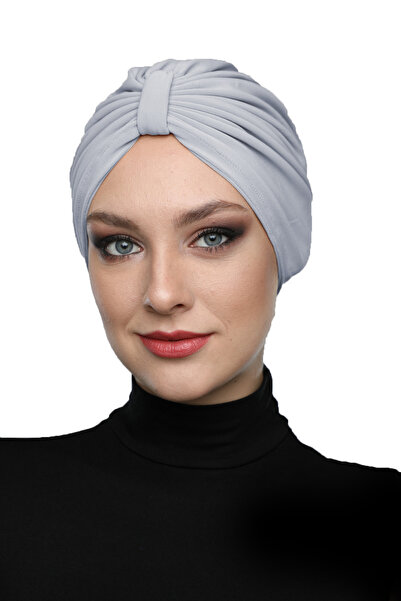 elysianfidan غطاء رأس جاهز للارتداء مبطن على شكل فراشة باللون الرمادي الفاتح،...