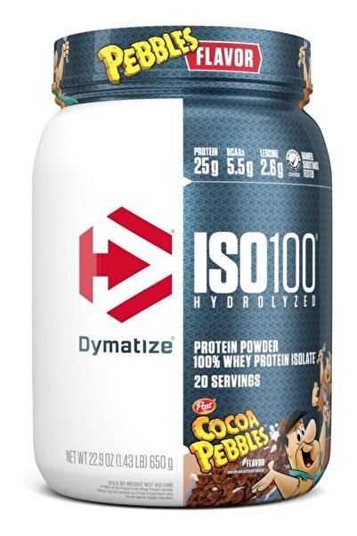 Dymatize ISO100 Hydrolyzed Protein Powder, 100% Whey Isolate Protein, 25g of ...