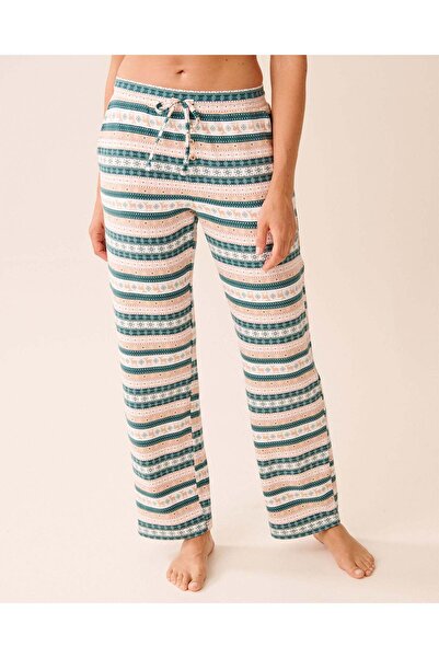 La Vie en Rose Deer Print Recycled Fibers Pajama Pants