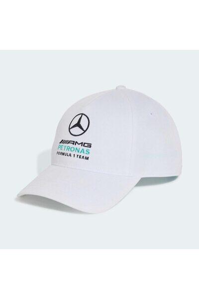 adidas قبعة بيضاء من فريق AMG Petronas لسباقات الفورمولا 1 (KE8319)