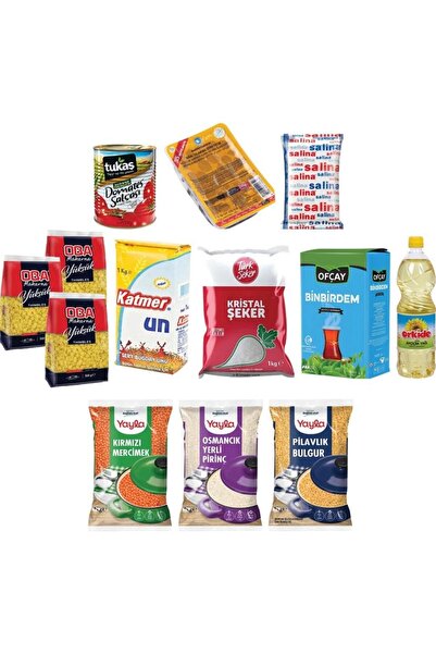 Yayla Ramazan Ekonomik Erzak Gıda Paketi (13 Parça)