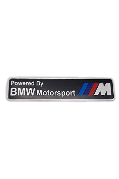 BMW Emblemă Motorsport, 12x2,8cm, Negru
