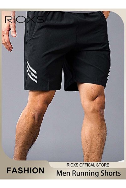 RIOXS Men's Running Shorts, Athleisure Unlined Shorts, Athletic Lightweight S...