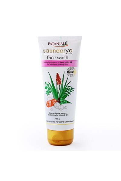 Patanjali غسول الوجه سانداريا، 100 جرام