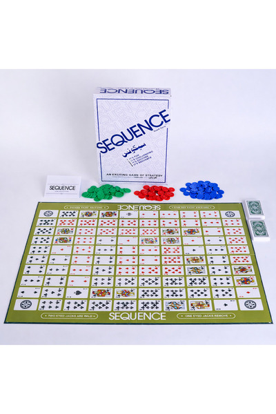 SEQUENCE لعبة التحدي سيكونز (Sequence) - الحجم الكبير للعائلة والأصدقاء