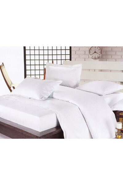 Talis Lenjerie de Pat Dublu Alma Alba, Bumbac 100% Damasc