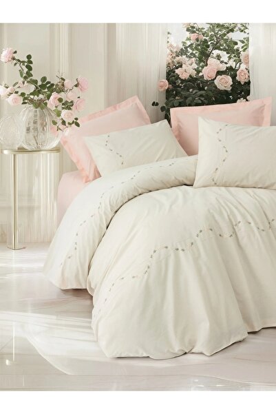 Talis Orya Salmon Διπλό κλινοσκεπάσμα, 100% βαμβάκι