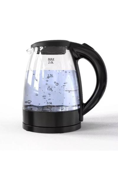 AL3B Classic 2-liter electric kettle, high quality, high boron glass, 1500 watts