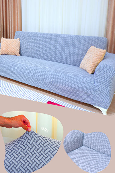 Uy Style غطاء أريكة بنمط الطوب لثلاثة أشخاص، غطاء أريكة قابل للتمدد، غطاء أري...