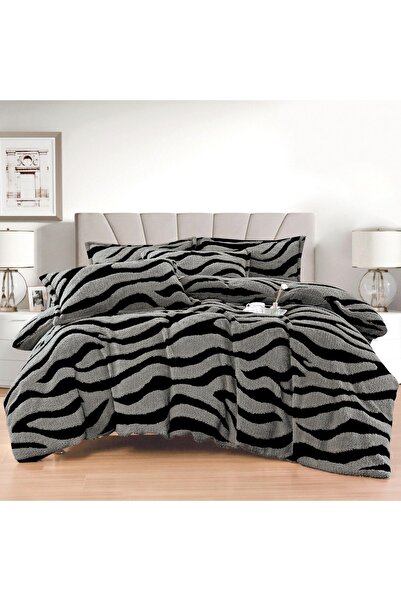 Talis Double Bed Linen Zebra V105 with elastic 180x200 cm, 4 Pieces, Cocolino