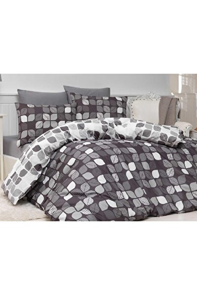 Talis Double Bunku Bed Linen Grey, 100% Cotton