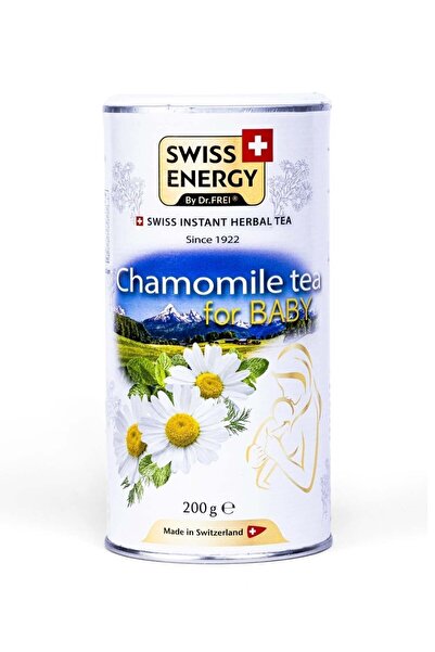 Swiss Energy Chamomile Herbal Tea For Kids - Sleep Aid & Teething Relief - 200g