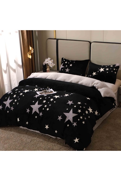 Talis Black Sky Double Bed Linen 4 Pieces, Cocolino