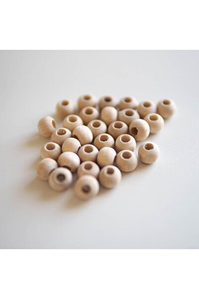Ritzz Raw Wooden Beads 10mm // 10Gr