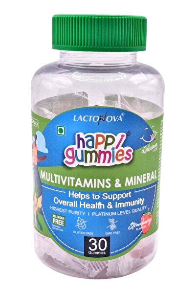 HAPPI Fiber Gummies Multivitamin & Mineral 30S