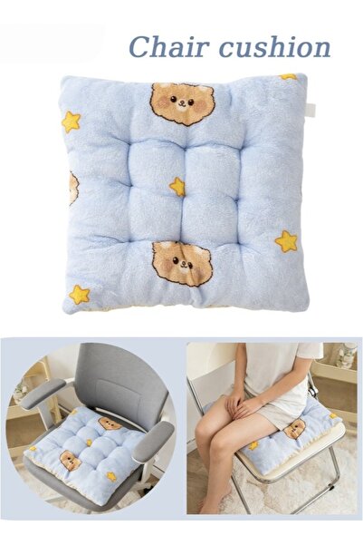 Generic Seat Cushion, Anti-slip, for Square Office Chair, Thickened Chair Sea...