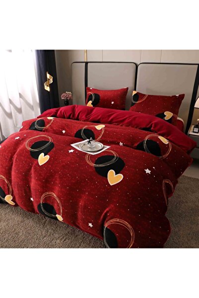 Talis Lenjerie de Pat Dublu Red Bed 4 Piese, Cocolino