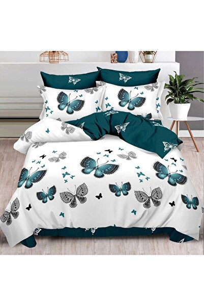 Talis Marily Butterflies Double Bed Linen 6 Pieces, Finet