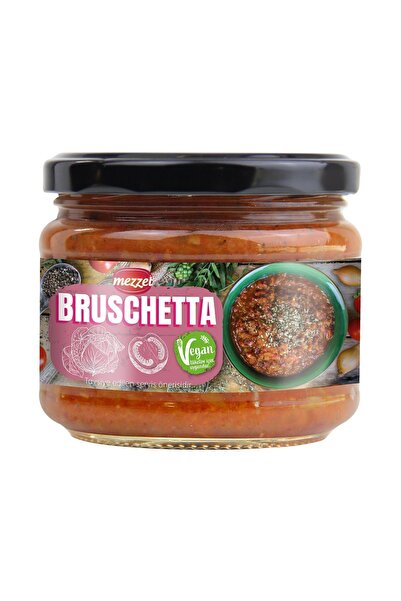 Mezzet Bruschetta 300 g - Lahanalı ve Köz Sebzeli Vegan Gurme Sos