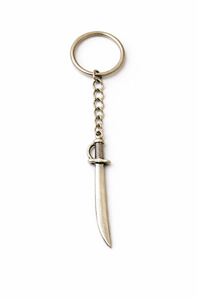 Yuchicly Metal Thin Long a Keychain Metal Keychain