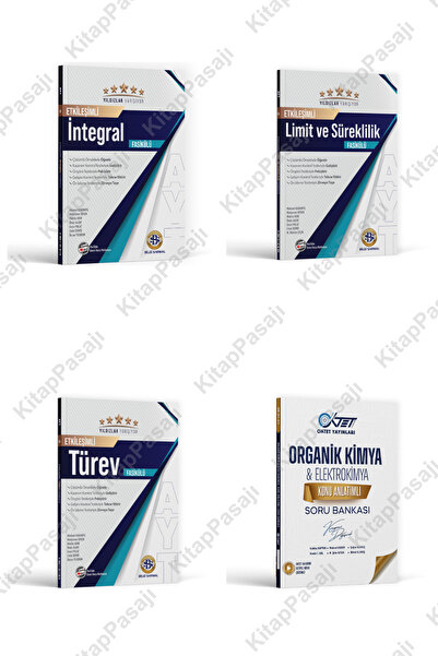 Bilgi Sarmal Yayınları Oktet AYT Organik Kimya Elektrokimya ve Yıldızlar Yarı...