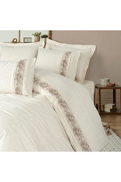 Talis Lenjerie de Pat Dublu Floro 6 Piese, Bumbac 100%