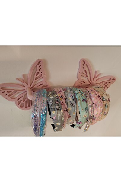 Lotus Kelebek Duvar Taç Askısı – Toka ve Taç Düzenleyici