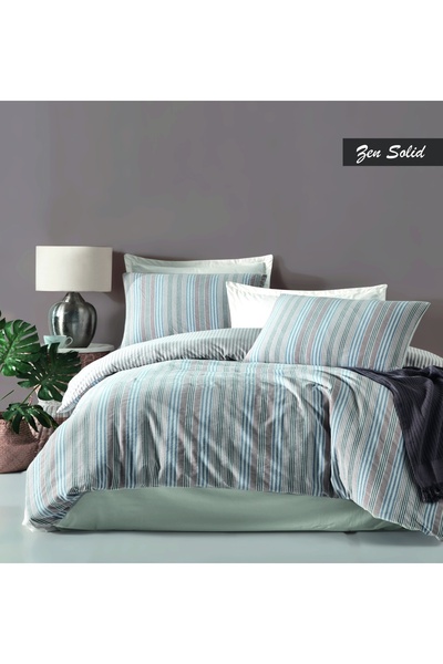 Talis Lenjerie de Pat Dublu Zen Solid , Bumbac 100%