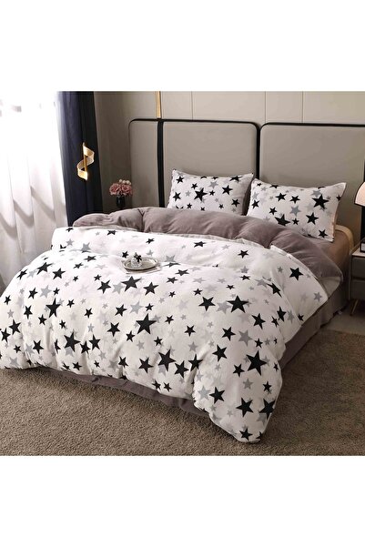 Talis Lenjerie de Pat Dublu Starry Day 4 Piese, Cocolino