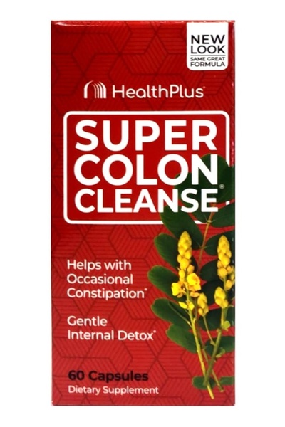 G.N.C هيلث بلس سوبر كولون كلينز، كبسولات مع أعشاب وحمضيات ٥٠٠ ملغ، ٦٠ كبسولة