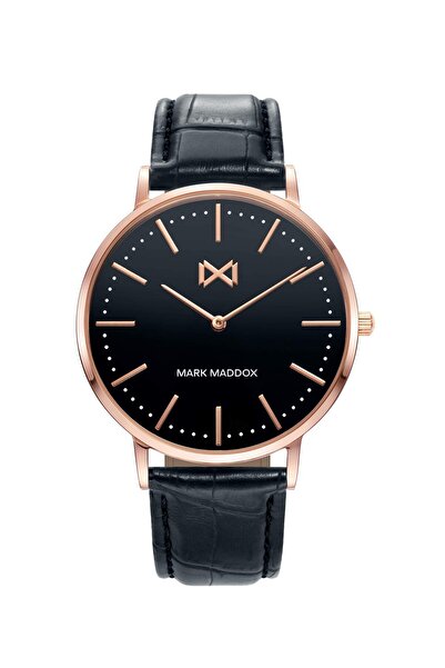Mark Maddox Greenwich Men's Watch HC7116-57, stainless steel case, Rose Gold,...