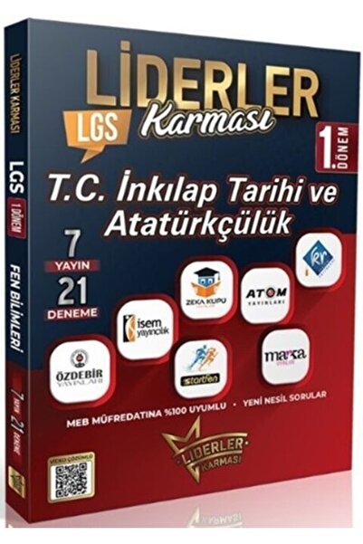 Ankara Kitap Merkezi 8. Sınıf LGS 1. Dönem TC İnkılap Tarihi ve Atatürkçülük ...