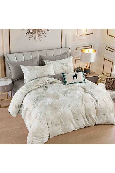 Talis Lenjerie de Pat Dublu cu elastic 180x200 Nadine 6 Piese, Finet