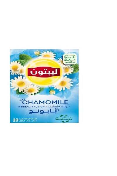 Lipton مزيج أعشاب - شاي البابونج، 20 كيس، خالٍ من الكافيين