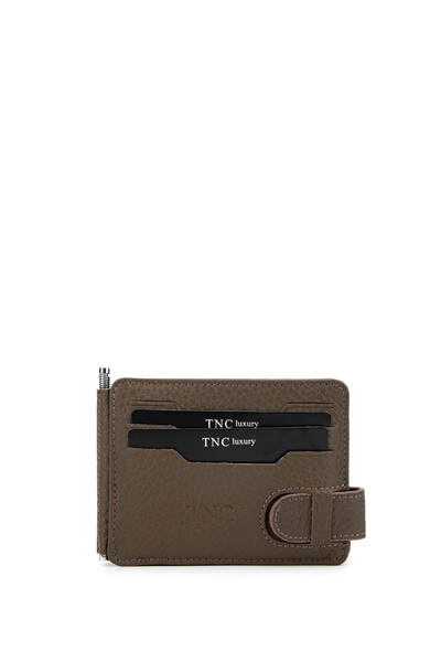 Tamer Tanca Men's Genuine Leather Mink Floter Card Holder