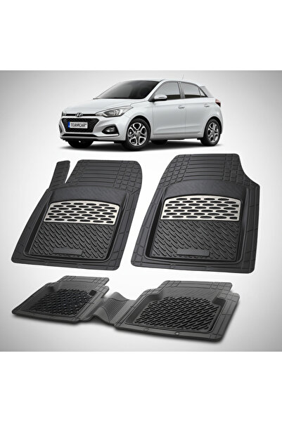 TEAMCAR Χαλάκια αυτοκινήτου Hyundai i20 Facelift 2018-2020 - Χαλάκι από καουτ...