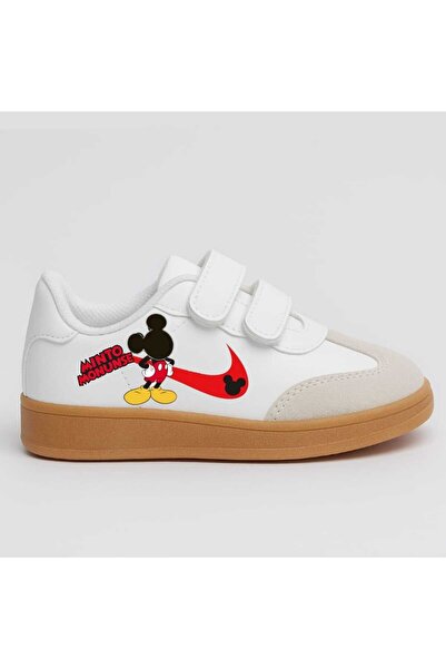 lias desing Adidași din cauciuc alb cu imprimeu erou secret pentru copii